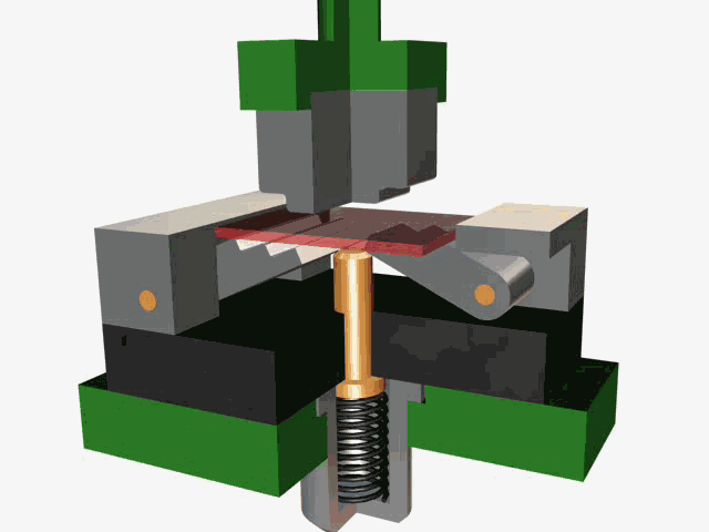 設計師不得不知的沖壓工藝，動圖秒懂(圖9)